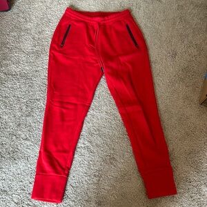Women's Red sweatpants